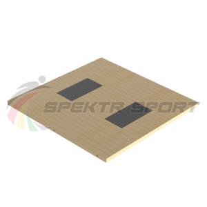 Купить Помост тяжелоатлетический 3х3х0,1м, рез. амортизаторы 1х0,5х0,04м в Балашове 