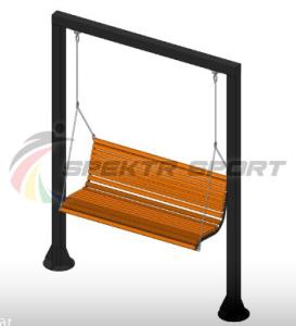 Купить Качели "Бриз" со спинкой в Балашове 