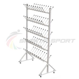 Купить Стеллаж для сушки лыжных ботинок и коньков мобильный (на 50 пар) в Балашове 