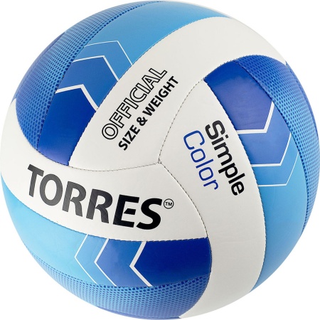Купить Мяч волейбольный Torres Simple Color любительский р.5 в Балашове 